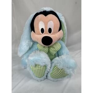 Disney Store Mickey Mouse Easter Bunny Plush Toy 2016 Authentic